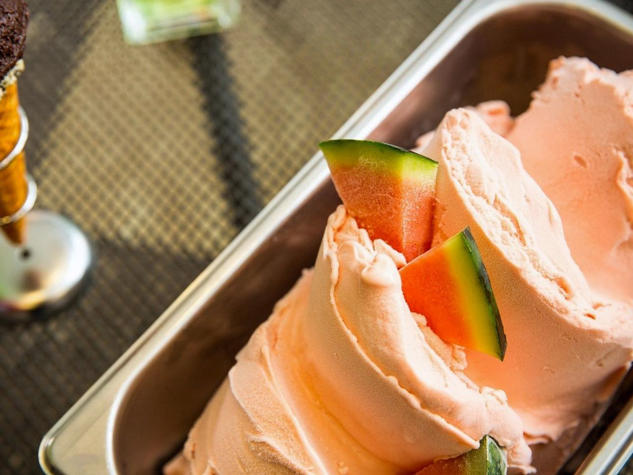 Helado listo